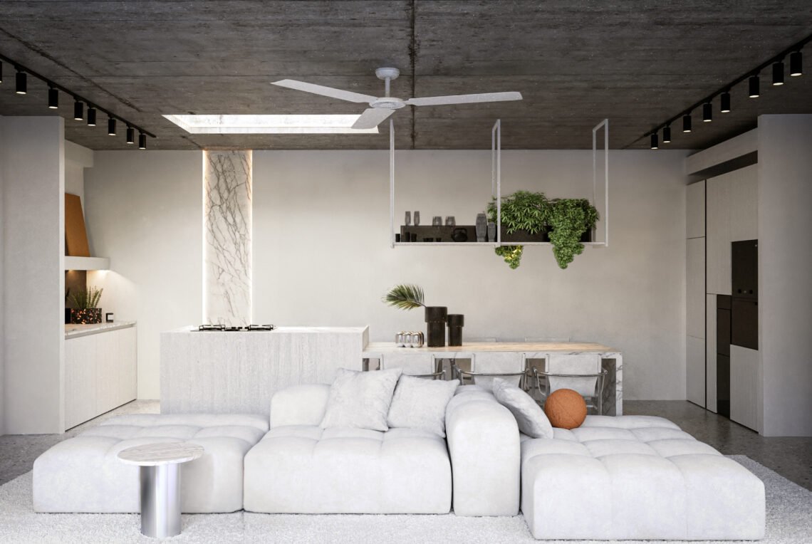 CASCADE WHITE LIVINGROOM 2