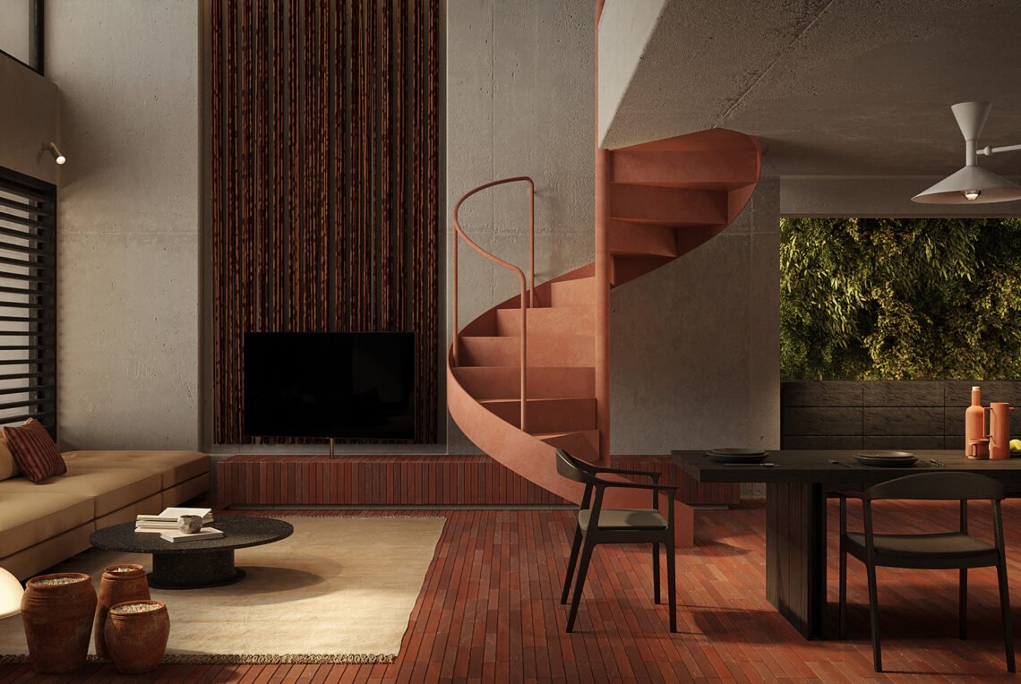 ULU Tower A Lower Living and Dining Area 01